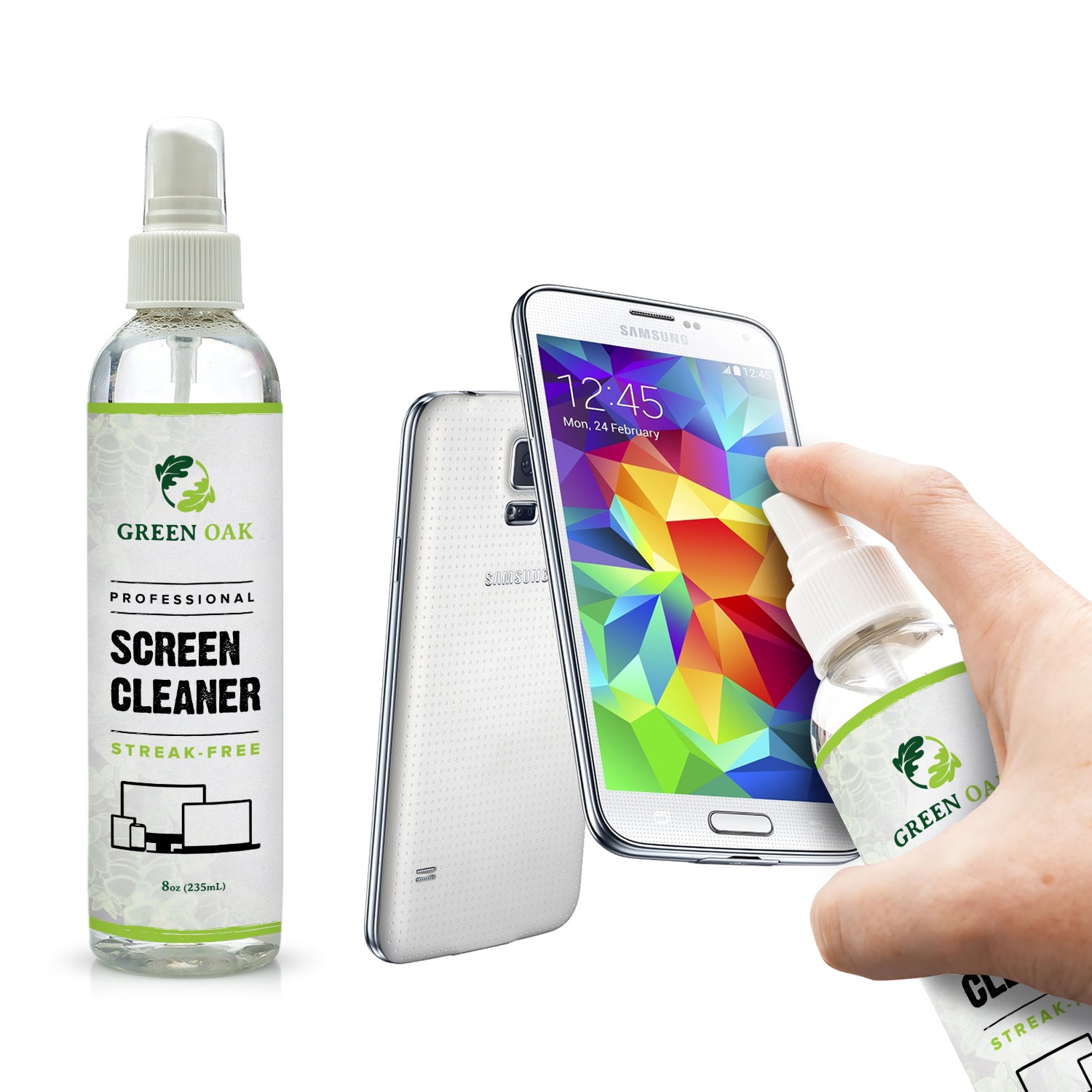 Screen Cleaner Spray Kit (8oz) – Green Oak Products